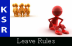 Leave - General Conditions